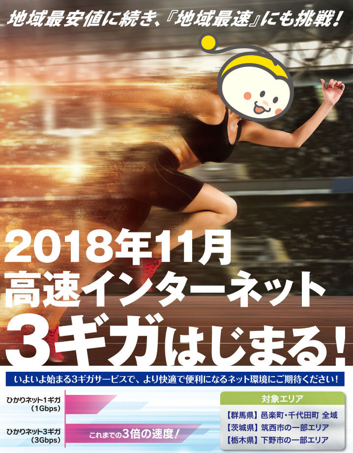 3ギガサービス