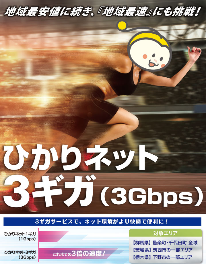 3ギガサービス