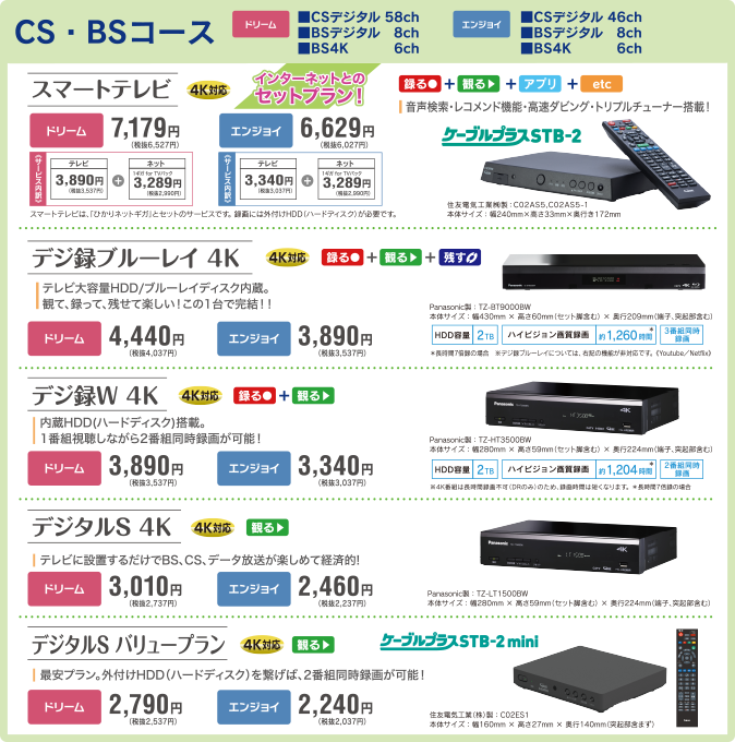 CS・BSコース